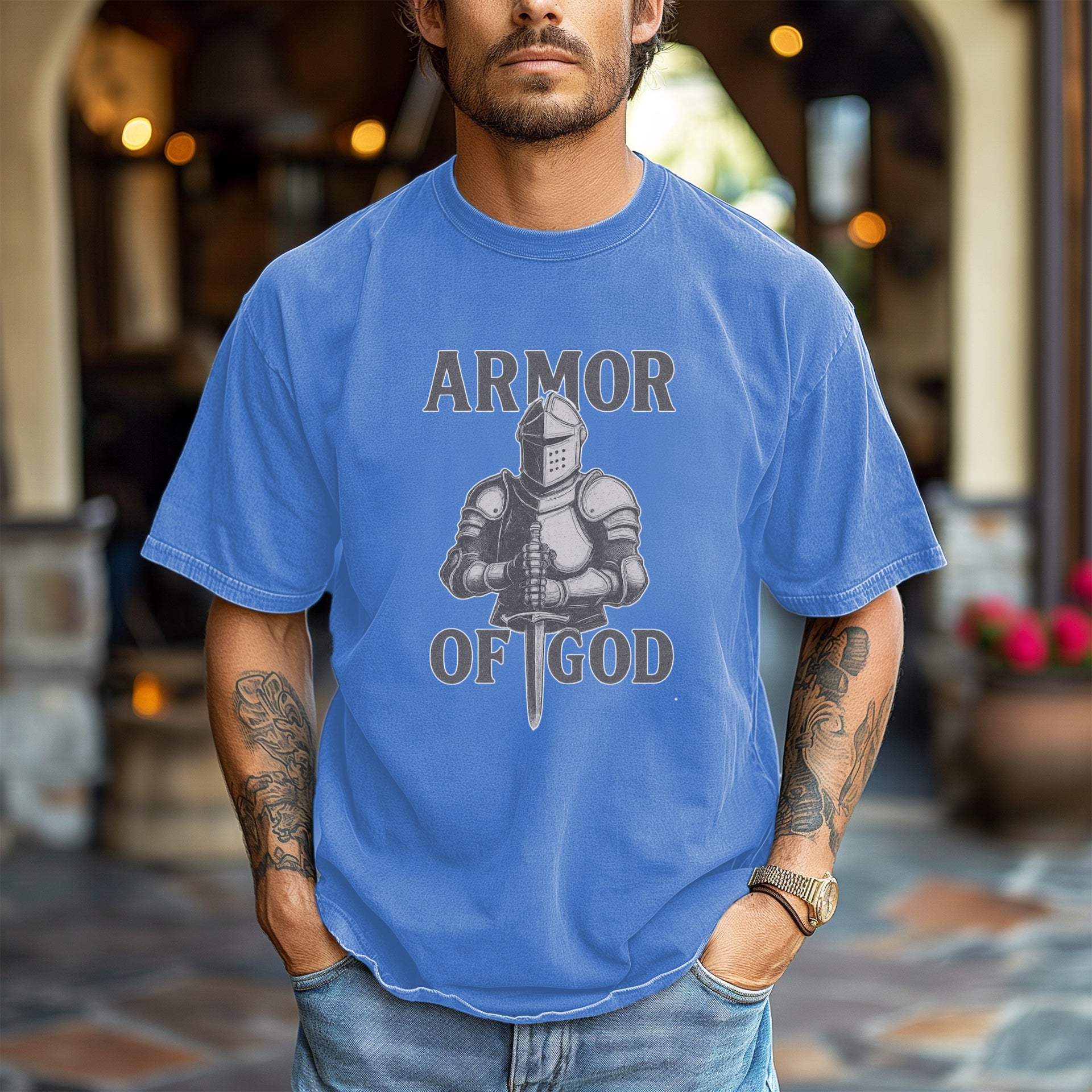 Armor of God Unisex Relaxed Fit T-Shirt - My Faith My Father