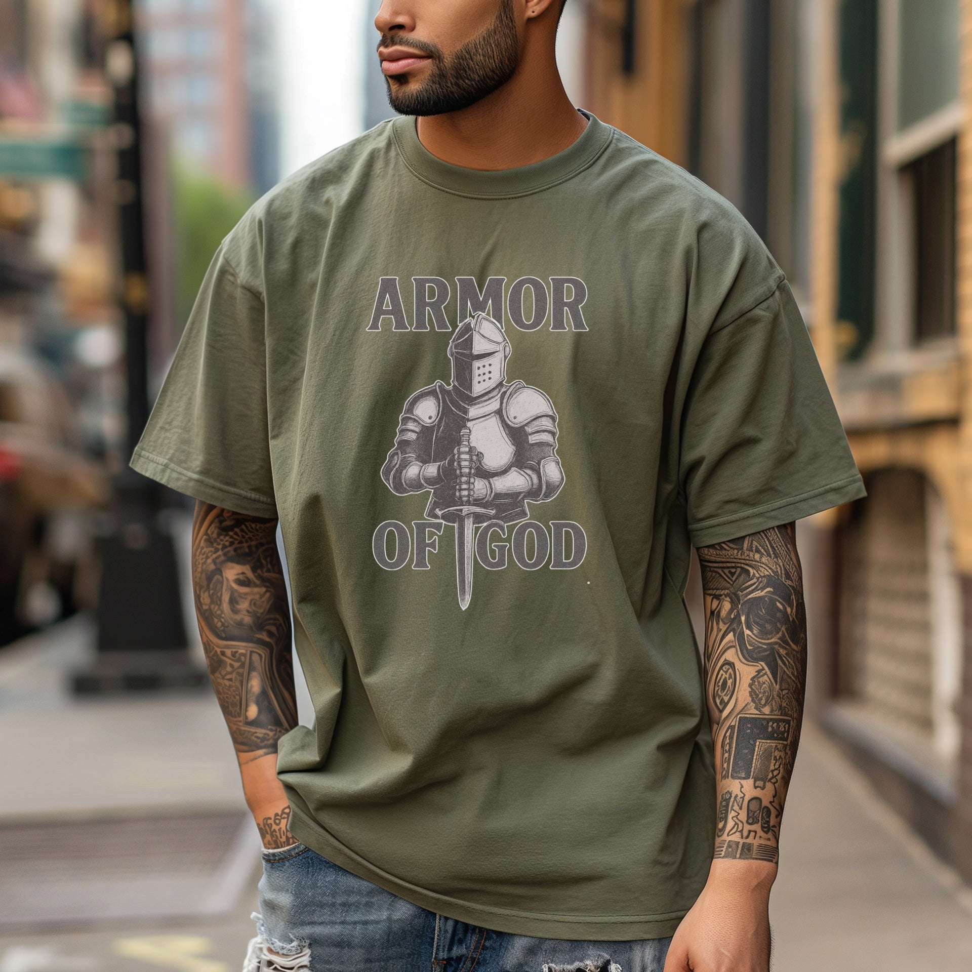 Armor of God Unisex Relaxed Fit T-Shirt - My Faith My Father