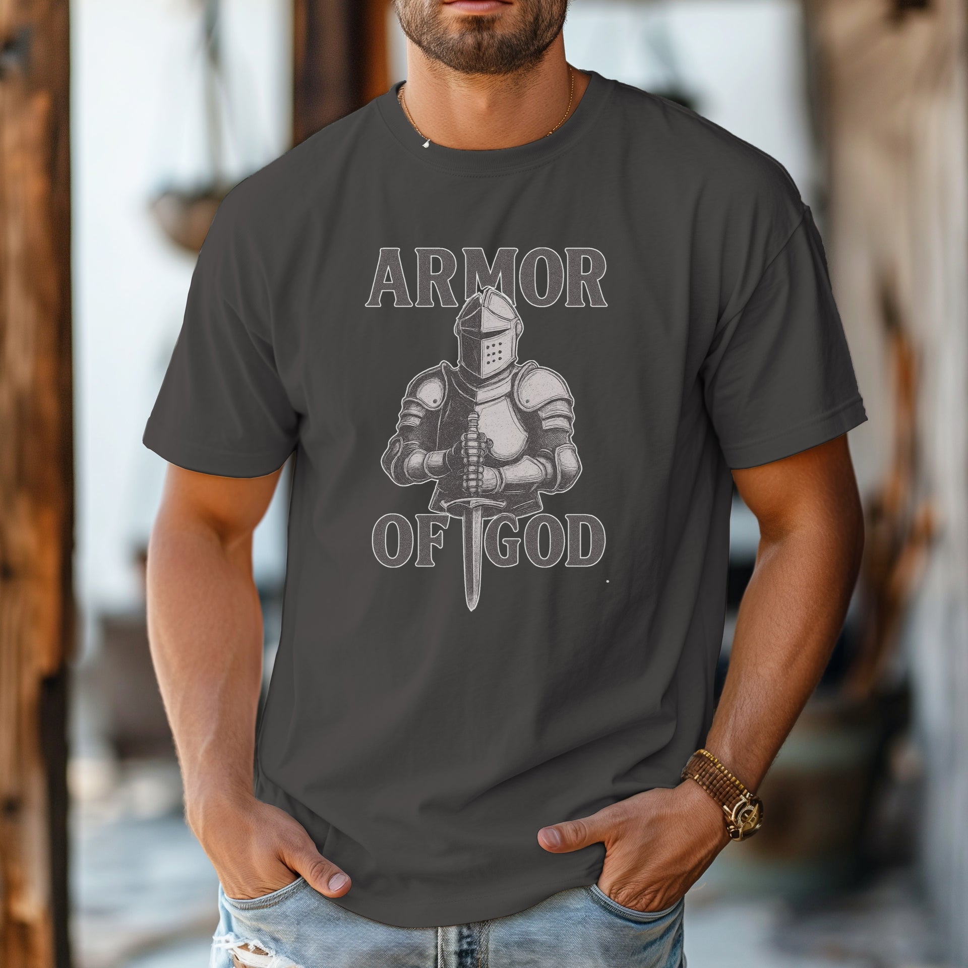 Armor of God Unisex Relaxed Fit T-Shirt - My Faith My Father