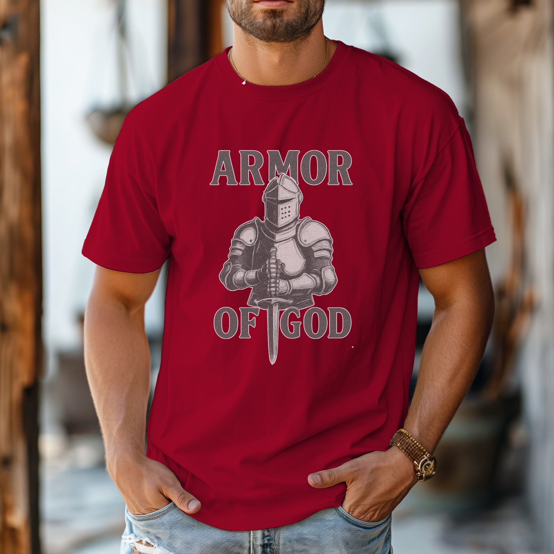 Armor of God Unisex Relaxed Fit T-Shirt - My Faith My Father