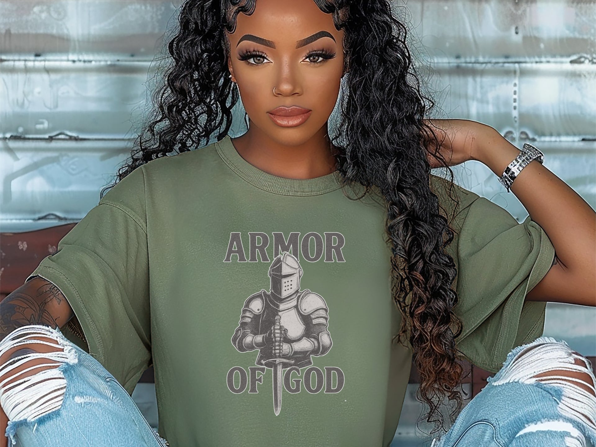 Armor of God Unisex Relaxed Fit T-Shirt - My Faith My Father