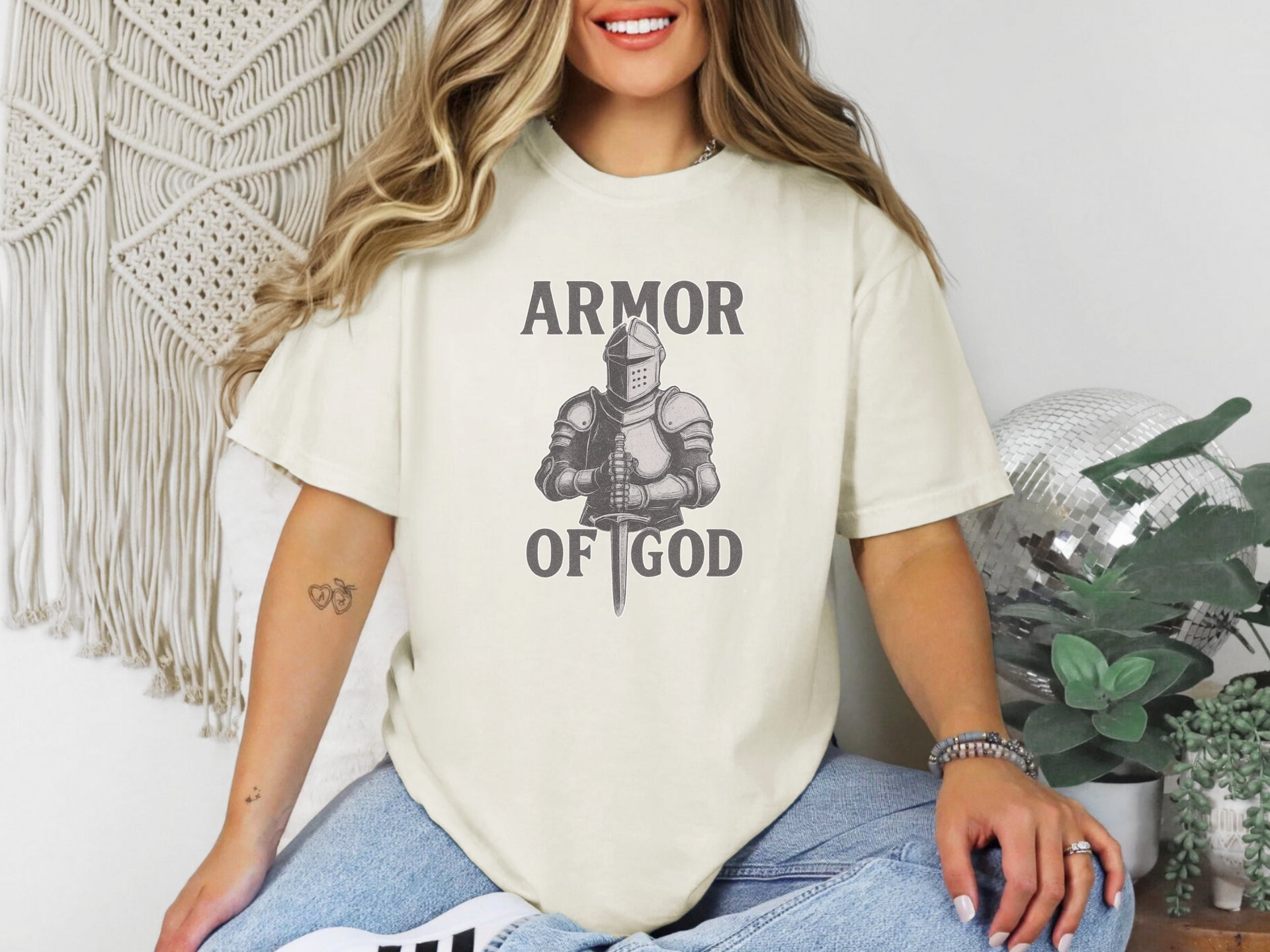 Armor of God Unisex Relaxed Fit T-Shirt - My Faith My Father