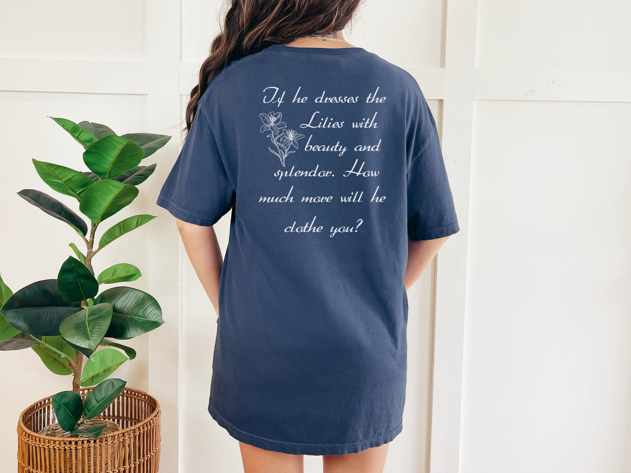 Lilies Unisex Relaxed Fit T-Shirt - My Faith My Father