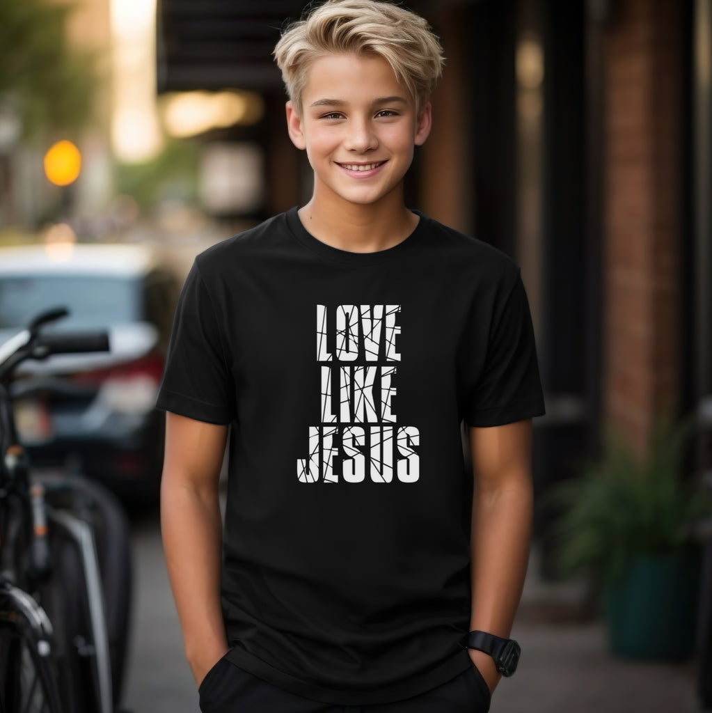 Love Like Jesus Unisex Youth T-Shirt - My Faith My Father