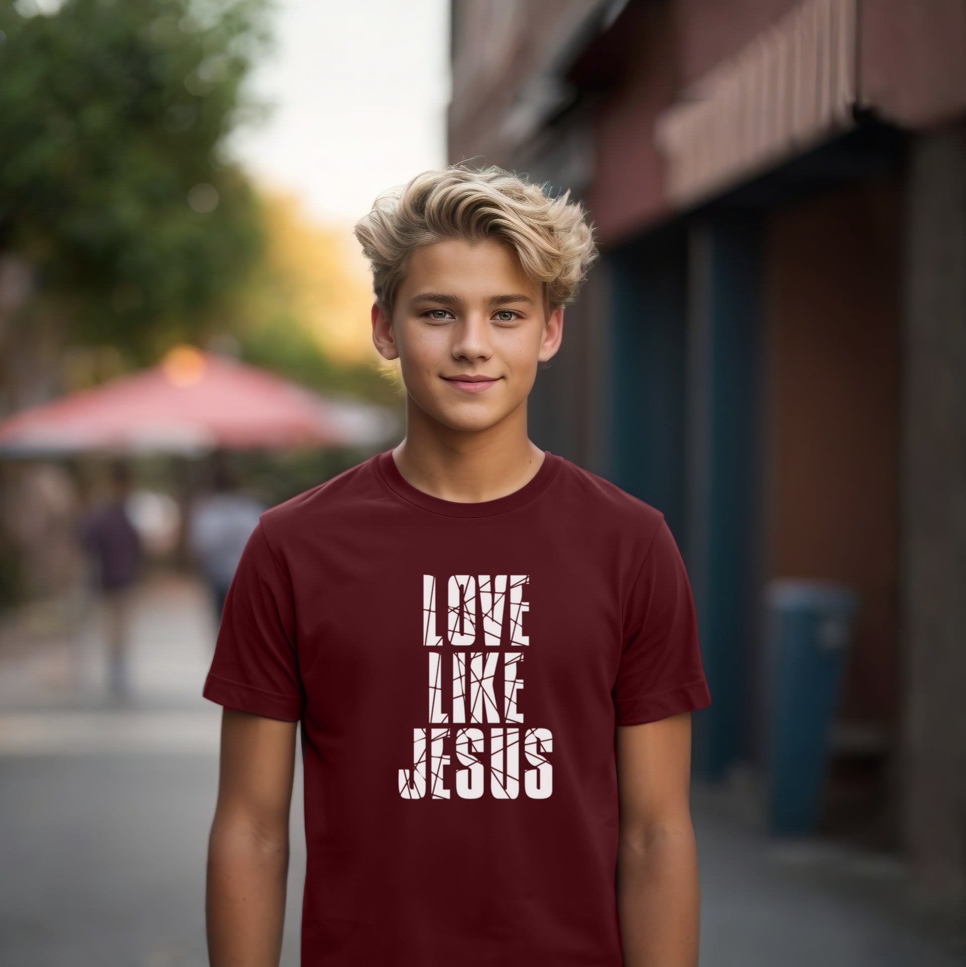 Love Like Jesus Unisex Youth T-Shirt - My Faith My Father