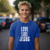Love Like Jesus Unisex Youth T-Shirt - My Faith My Father
