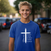 You Are Known, Loved, Worthy, Chosen Unisex Youth T-Shirt - My Faith My Father