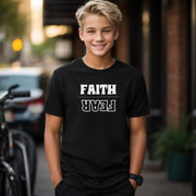 Faith Over Fear Unisex Youth T-Shirt - My Faith My Father