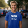 Faith Over Fear Unisex Youth T-Shirt - My Faith My Father