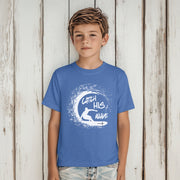 Catch His Wave Unisex Youth T-Shirt - My Faith My Father