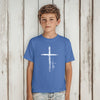 Cross With Faith Unisex Youth T-Shirt - My Faith My Father