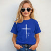 Cross With Faith Unisex Youth T-Shirt - My Faith My Father