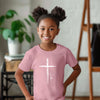 Cross With Faith Unisex Youth T-Shirt - My Faith My Father