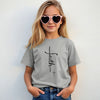 Faith + Cross Unisex Youth T-Shirt - My Faith My Father
