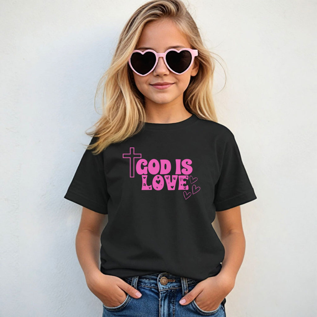 God Is Love Youth Unisex T-Shirt - My Faith My Father