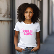 God Is Love Youth Unisex T-Shirt - My Faith My Father