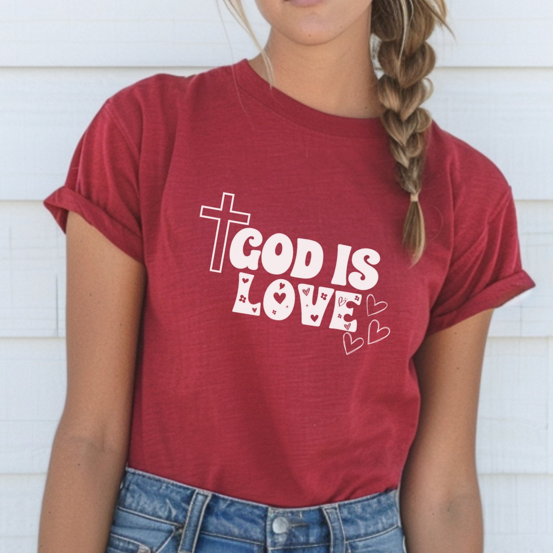 God Is Love Youth Unisex T-Shirt - My Faith My Father