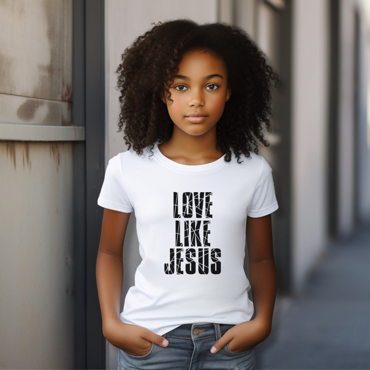 Love Like Jesus Unisex Youth T-Shirt. - My Faith My Father