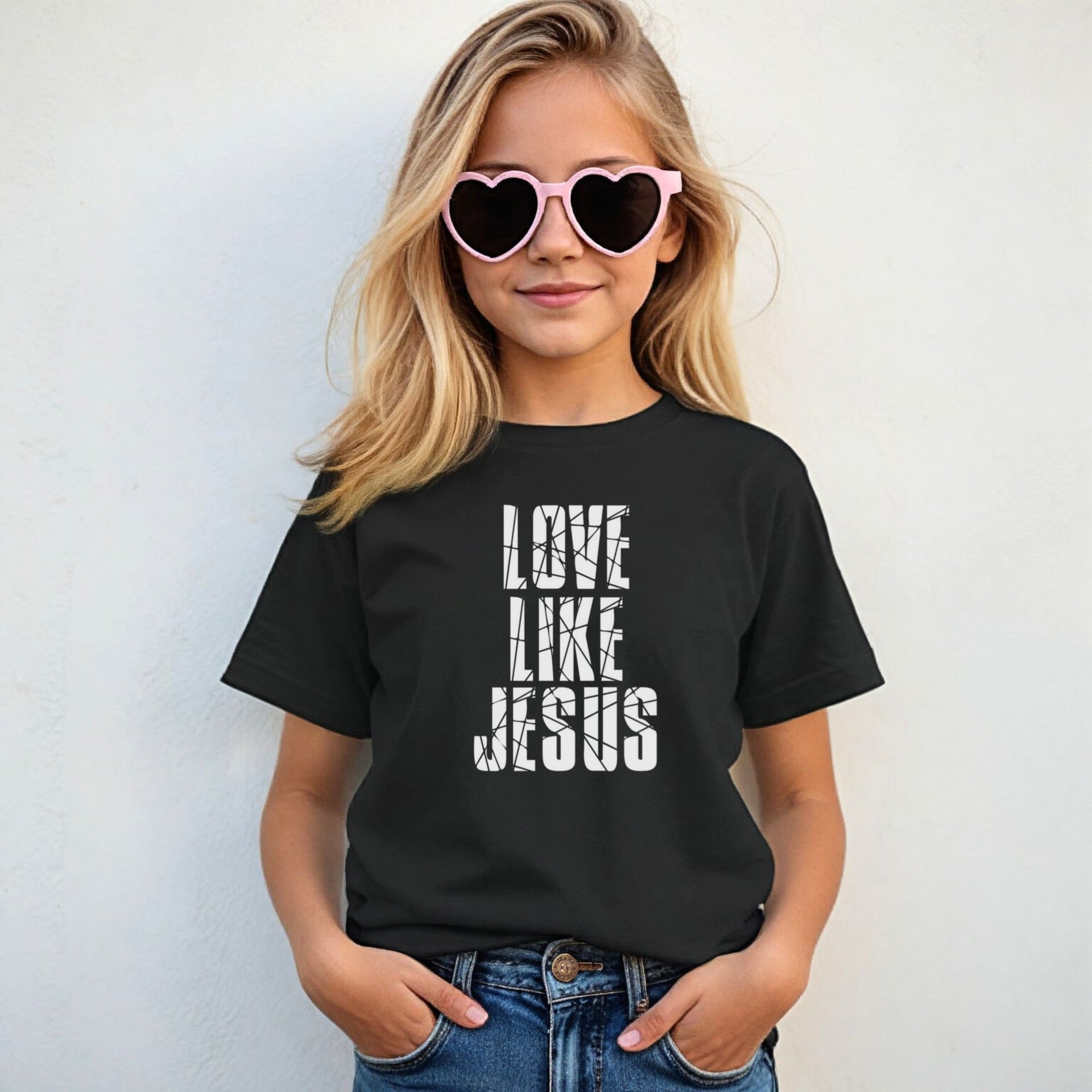 Love Like Jesus Unisex Youth T-Shirt. - My Faith My Father
