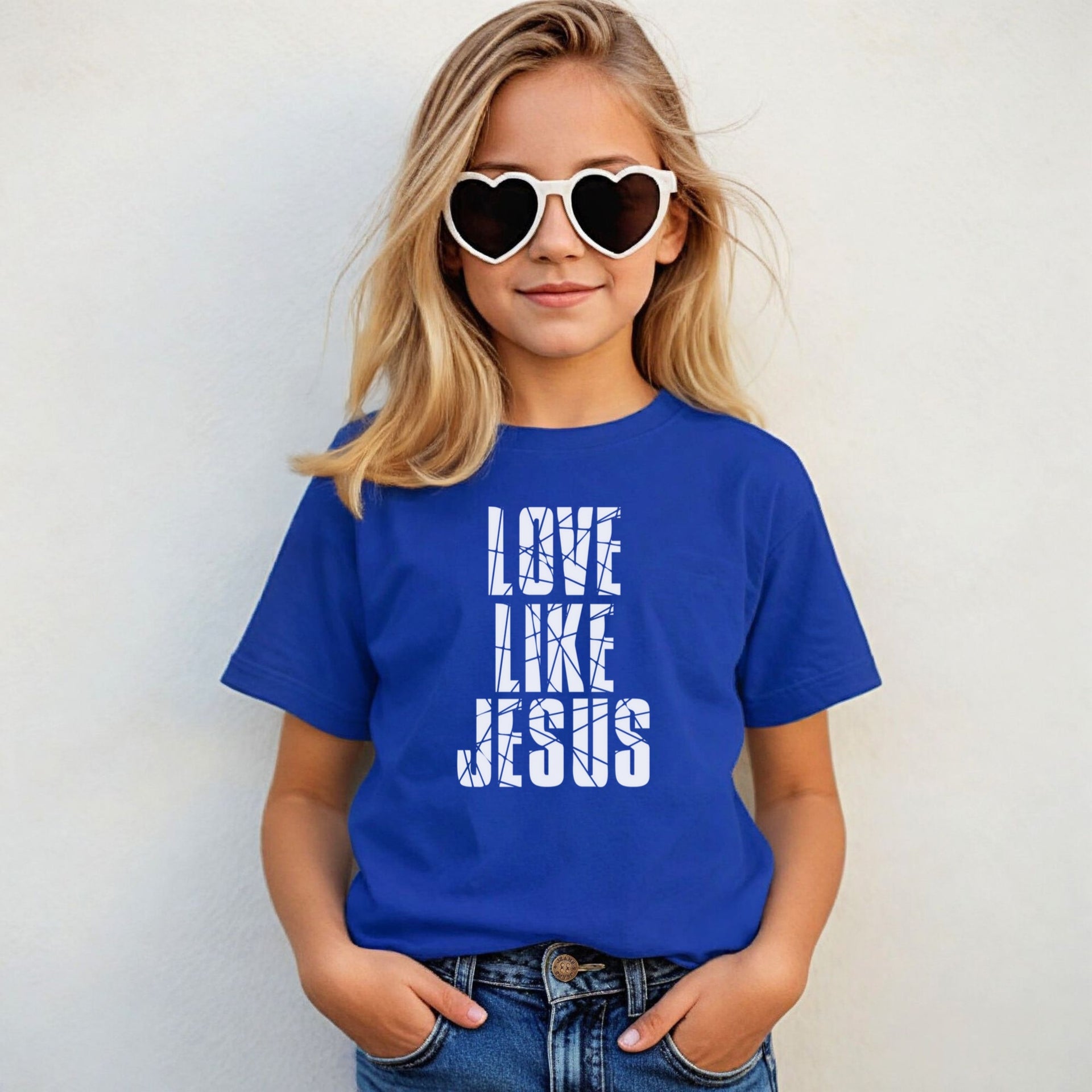Love Like Jesus Unisex Youth T-Shirt. - My Faith My Father