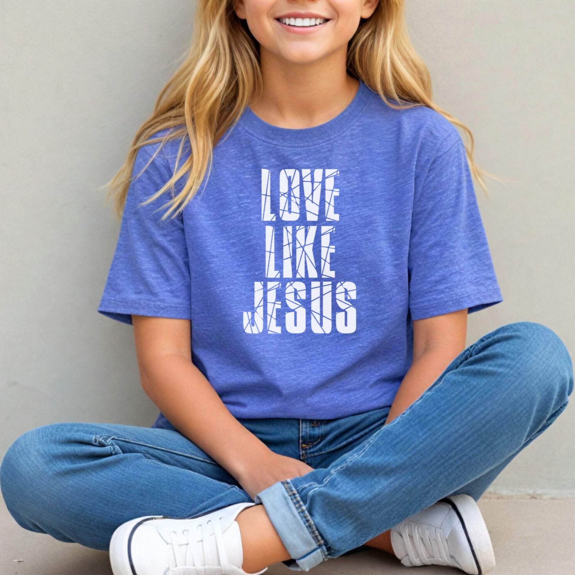 Love Like Jesus Unisex Youth T-Shirt. - My Faith My Father