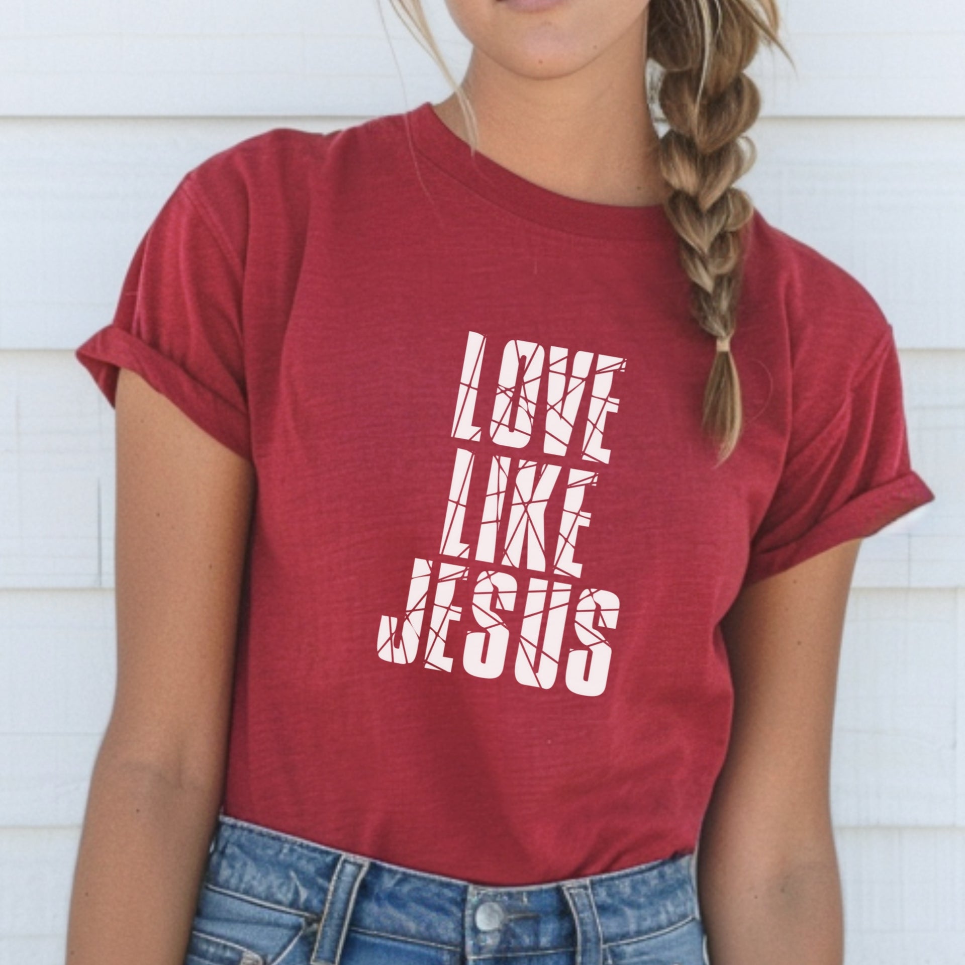 Love Like Jesus Unisex Youth T-Shirt. - My Faith My Father