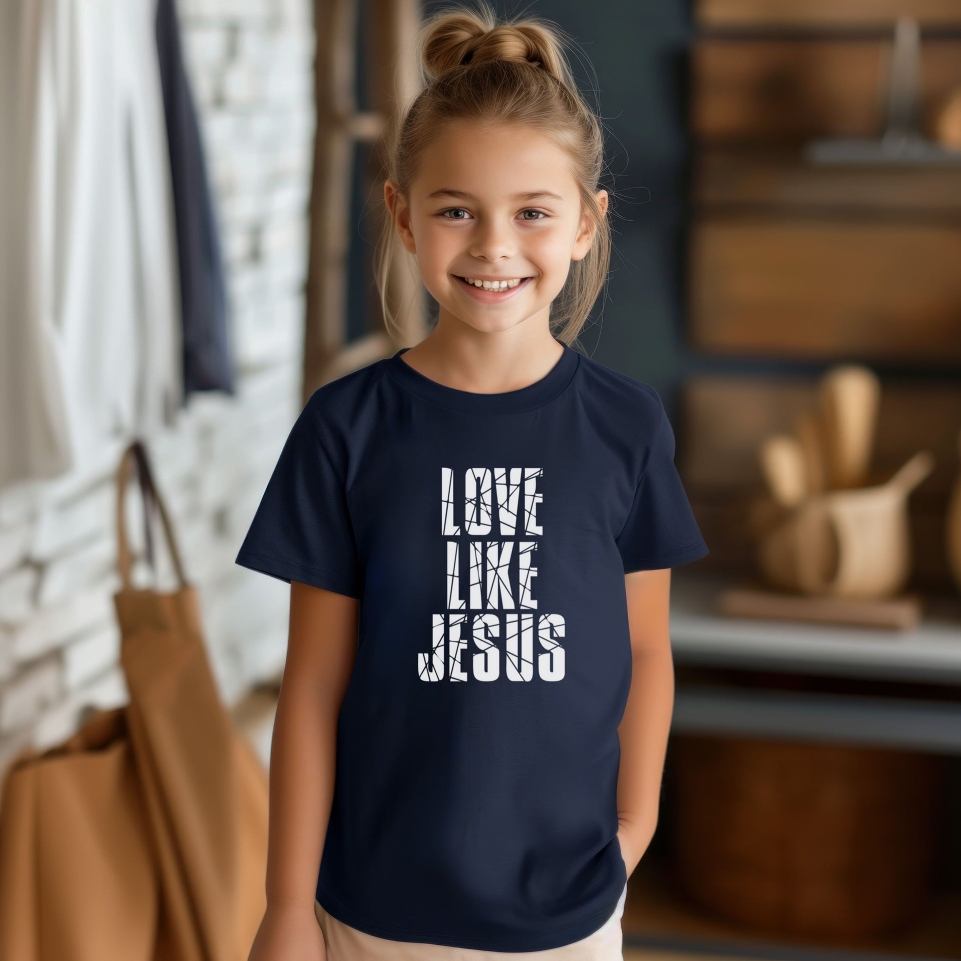 Love Like Jesus Unisex Youth T-Shirt. - My Faith My Father