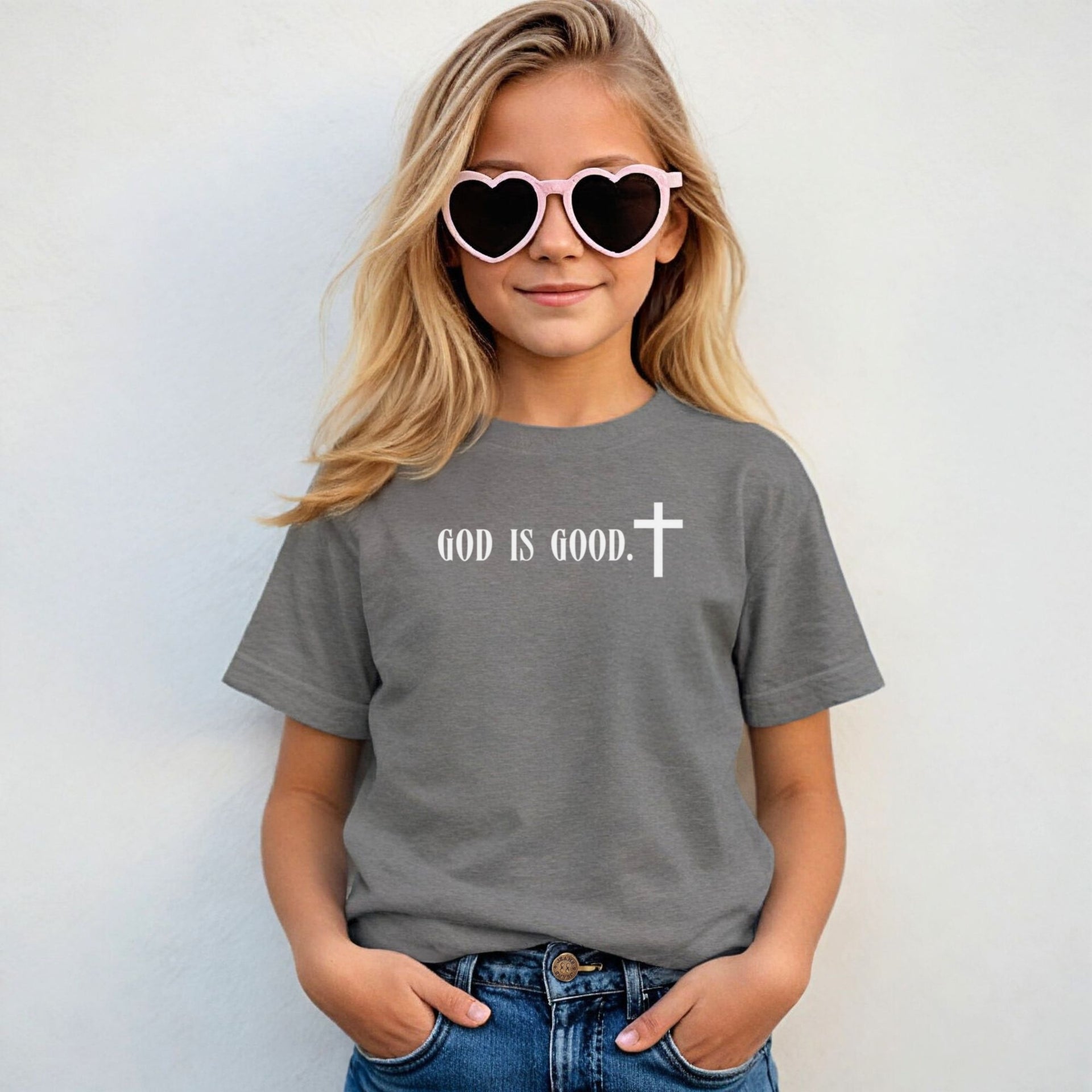 God is Good Unisex Youth T-Shirt. - My Faith My Father