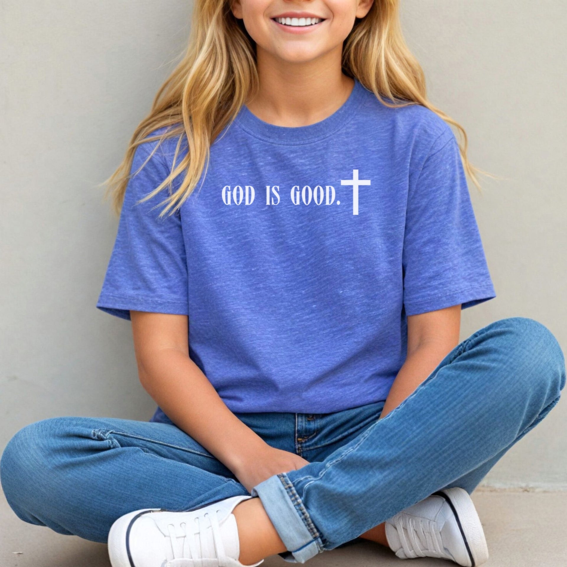 God is Good Unisex Youth T-Shirt. - My Faith My Father