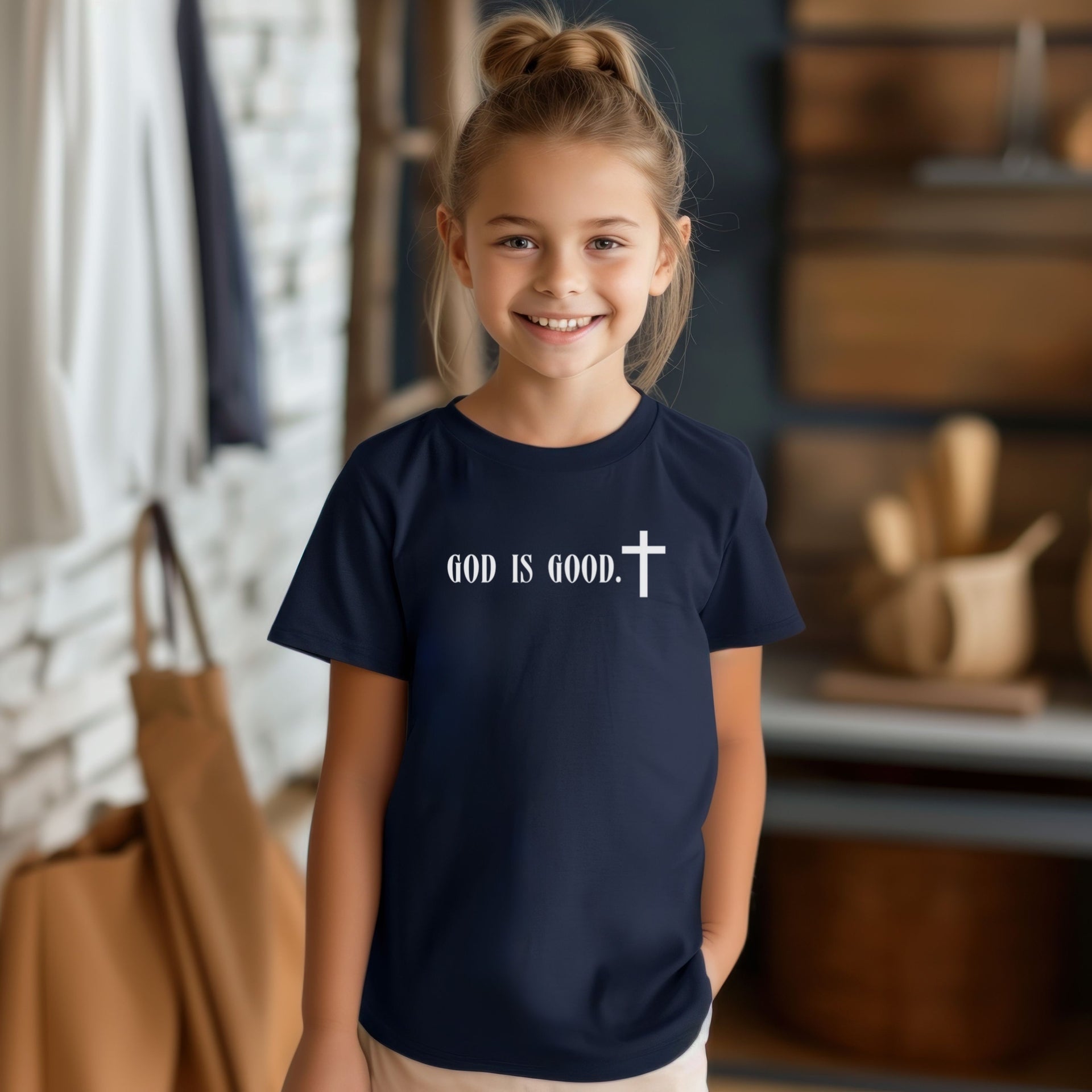 God is Good Unisex Youth T-Shirt. - My Faith My Father