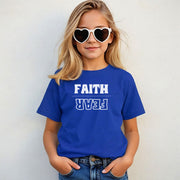 Faith Over Fear Unisex Youth T-Shirt - My Faith My Father