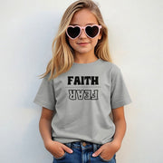 Faith Over Fear Unisex Youth T-Shirt - My Faith My Father