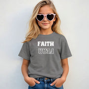 Faith Over Fear Unisex Youth T-Shirt - My Faith My Father