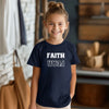 Faith Over Fear Unisex Youth T-Shirt - My Faith My Father