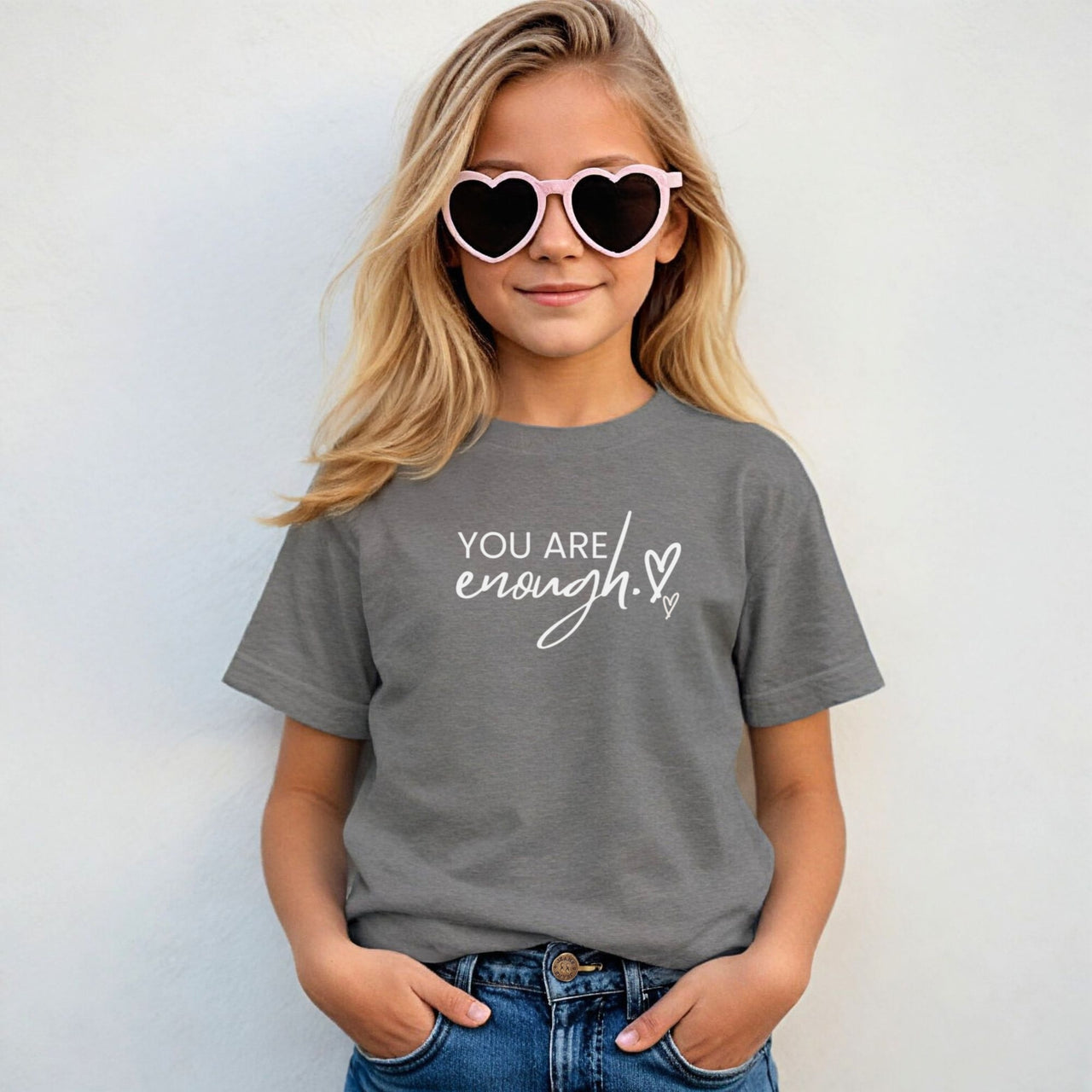 You Are Enough Unisex Youth T-Shirt - My Faith My Father