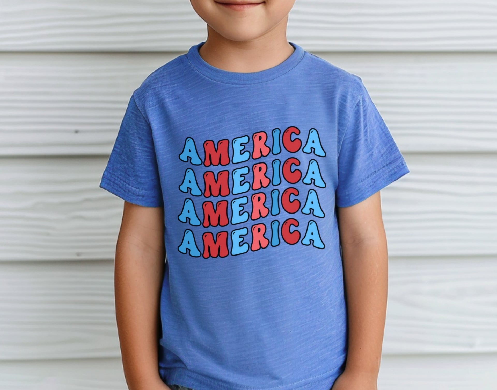 America Patriotic Toddler T-Shirt - My Faith My Father