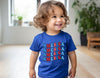 America Patriotic Toddler T-Shirt - My Faith My Father