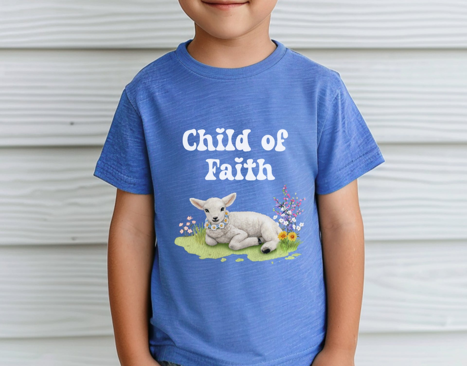 Child of Faith Toddler Short Sleeve T-Shirt - My Faith My Father