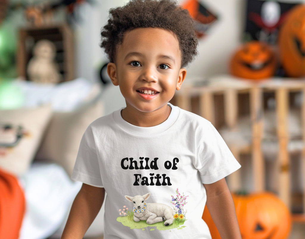 Child of Faith Toddler Short Sleeve T-Shirt - My Faith My Father