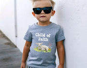 Child of Faith Toddler Short Sleeve T-Shirt - My Faith My Father