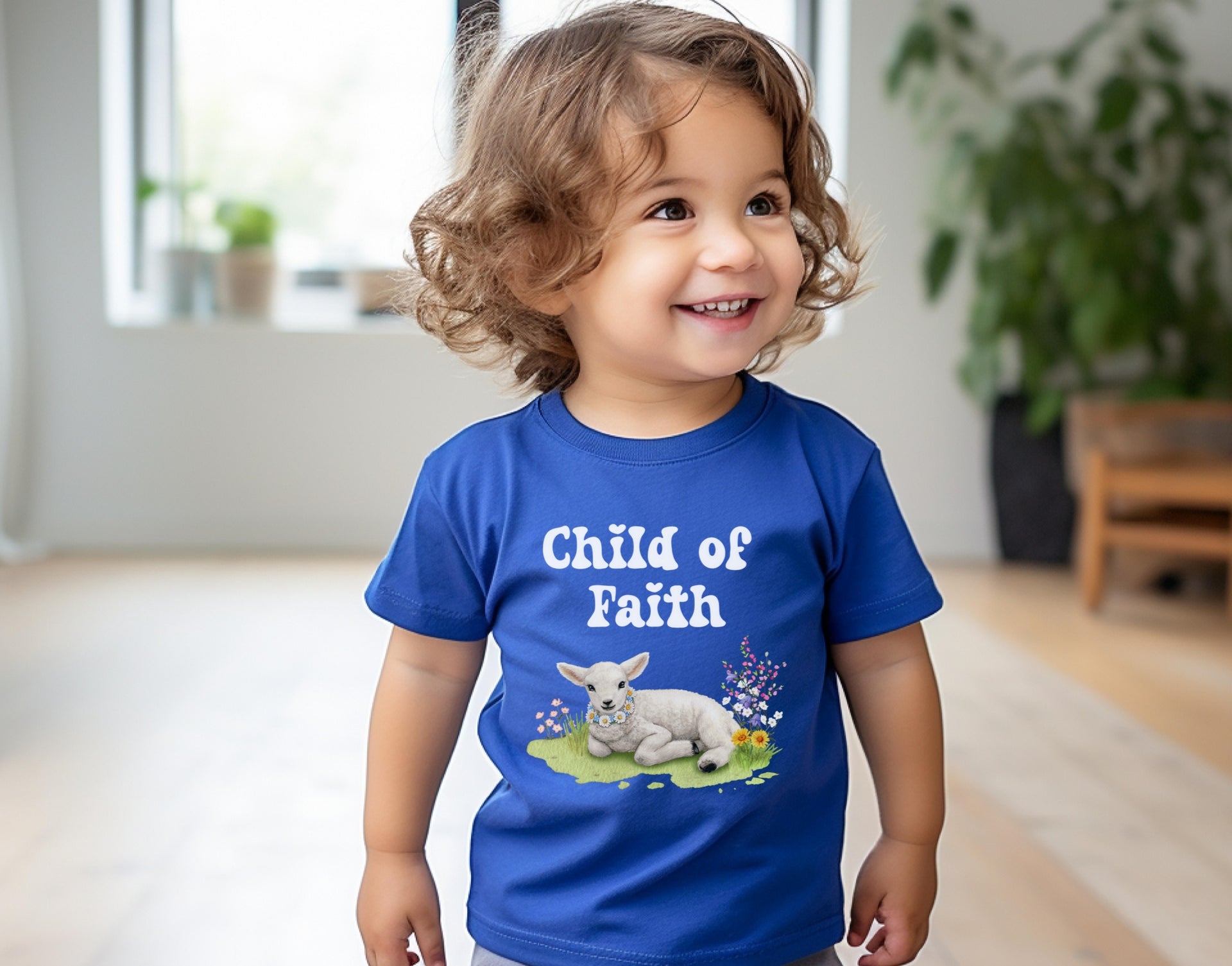 Child of Faith Toddler Short Sleeve T-Shirt - My Faith My Father