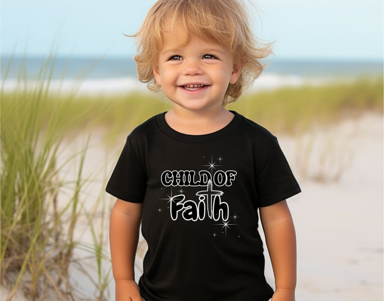 Child of Faith Toddler Short Sleeve T-Shirt - My Faith My Father