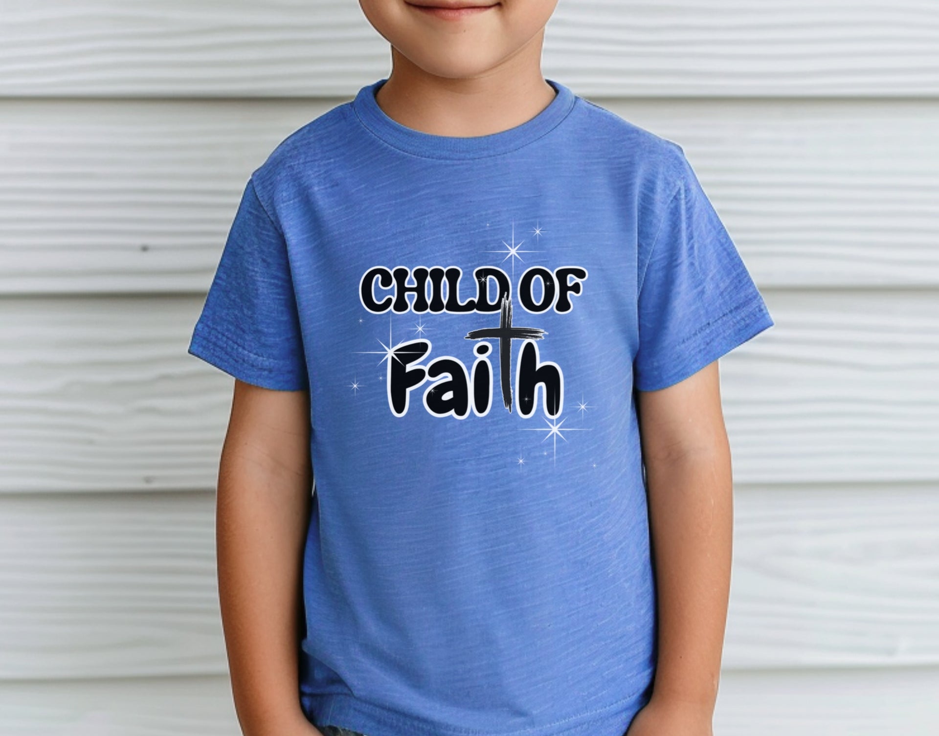 Child of Faith Toddler Short Sleeve T-Shirt - My Faith My Father