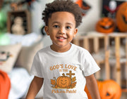 God's Love is the Pick of the Patch! Toddler Pumpkin T-Shirt - My Faith My Father