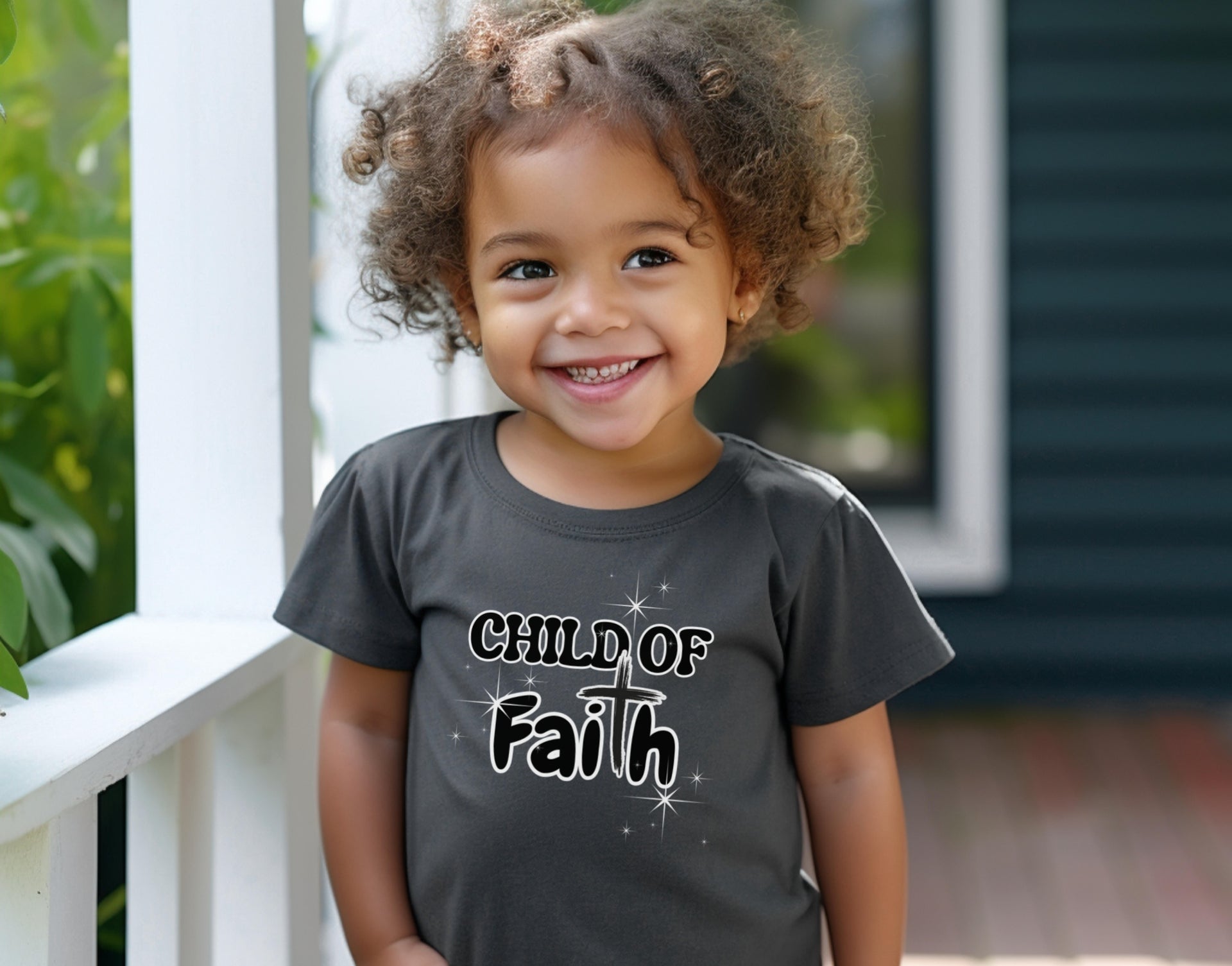 Child of Faith Toddler Short Sleeve T-Shirt - My Faith My Father