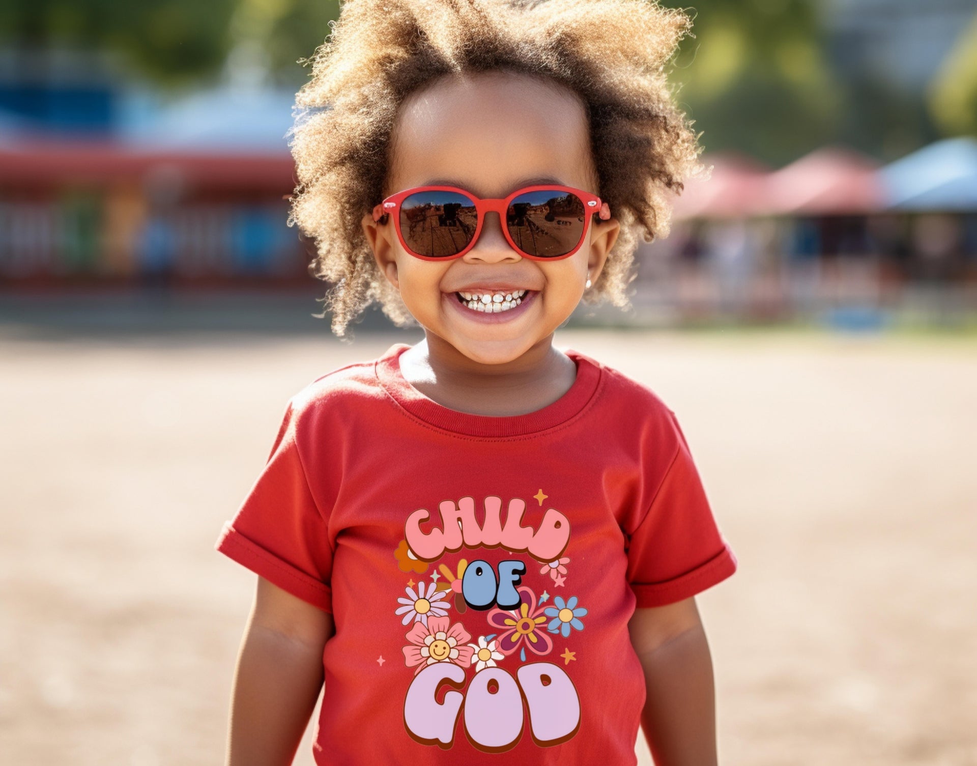 Child of God Toddler Short Sleeve T-Shirt - My Faith My Father