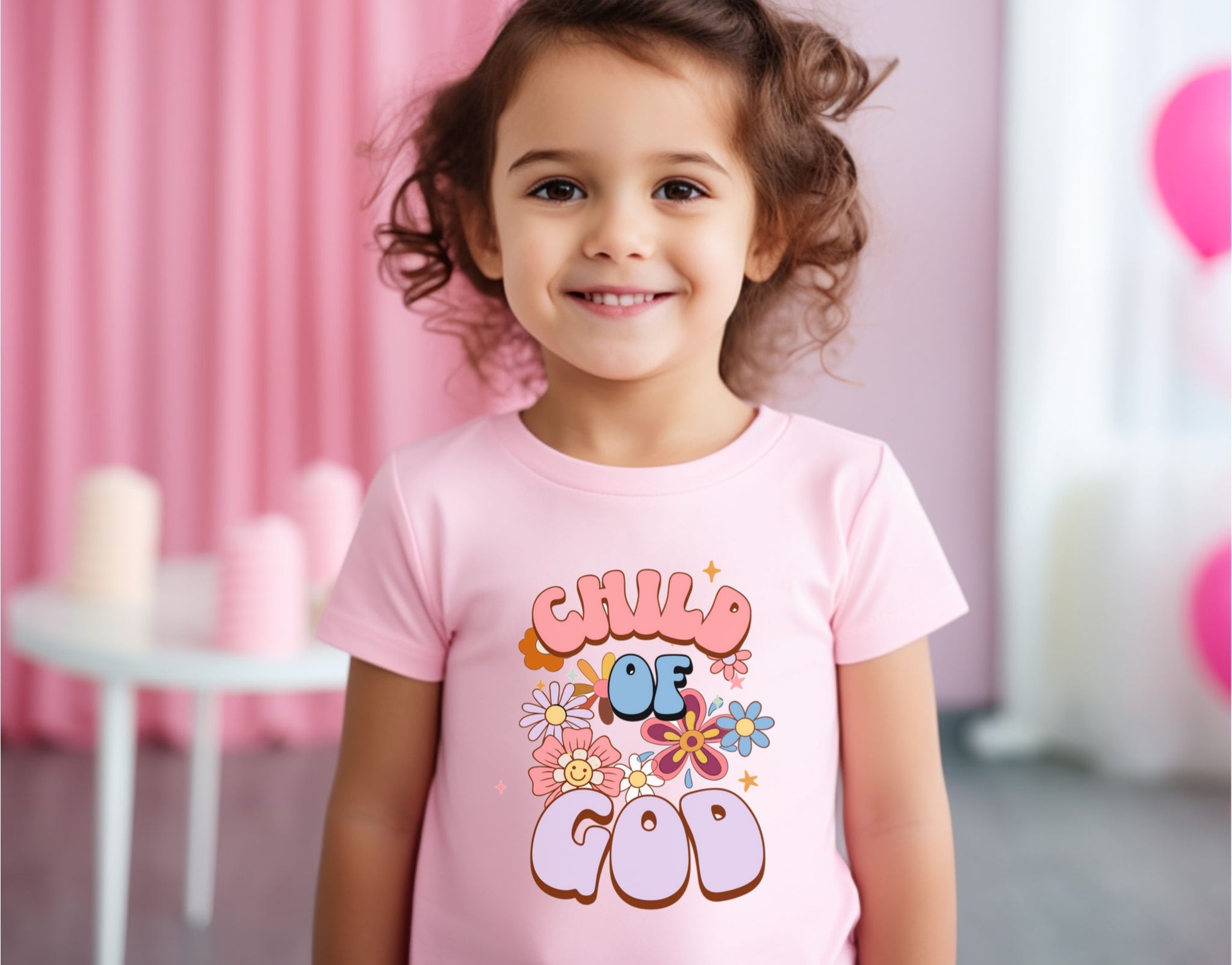 Child of God Toddler Short Sleeve T-Shirt - My Faith My Father