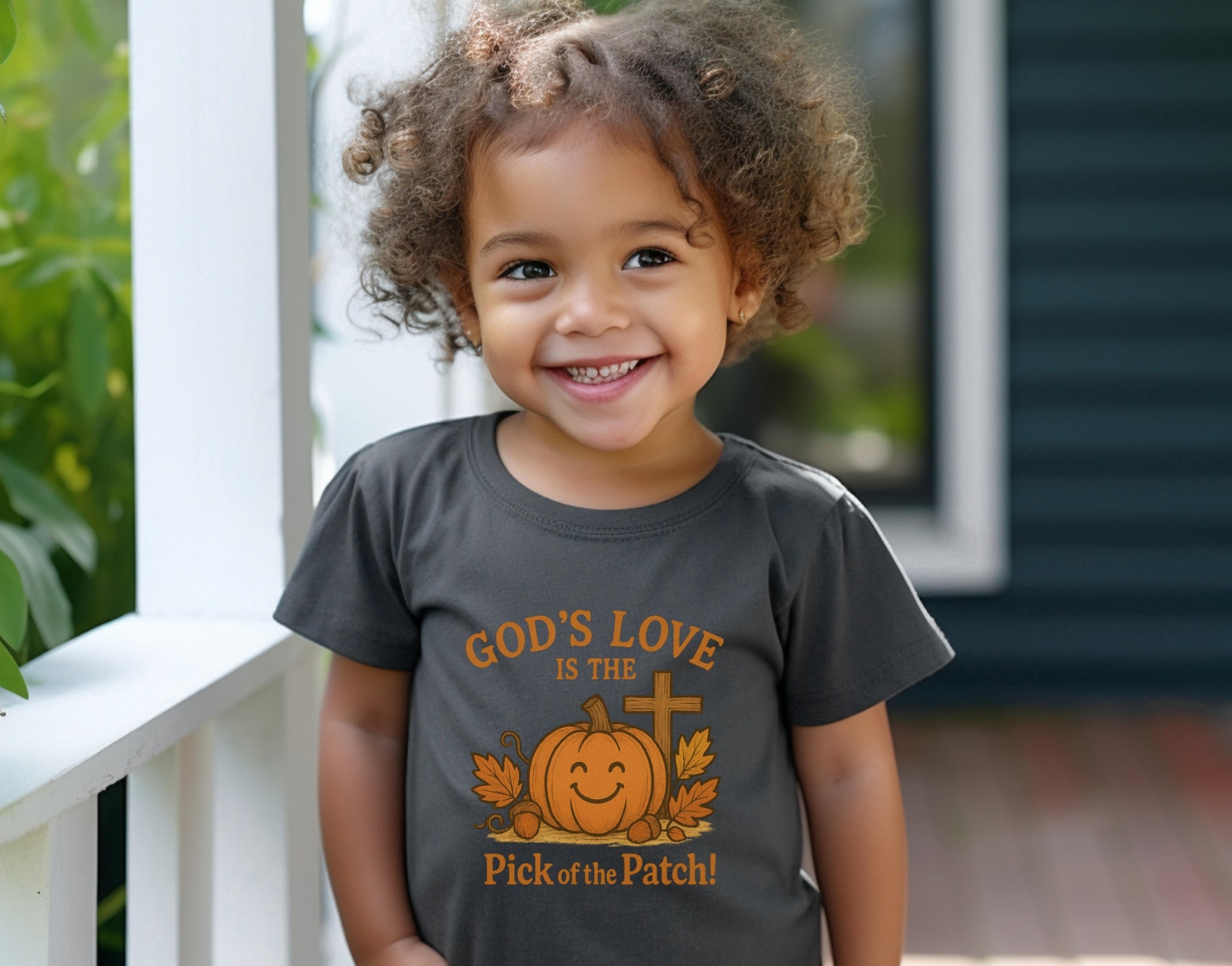 God's Love is the Pick of the Patch! Toddler Pumpkin T-Shirt - My Faith My Father
