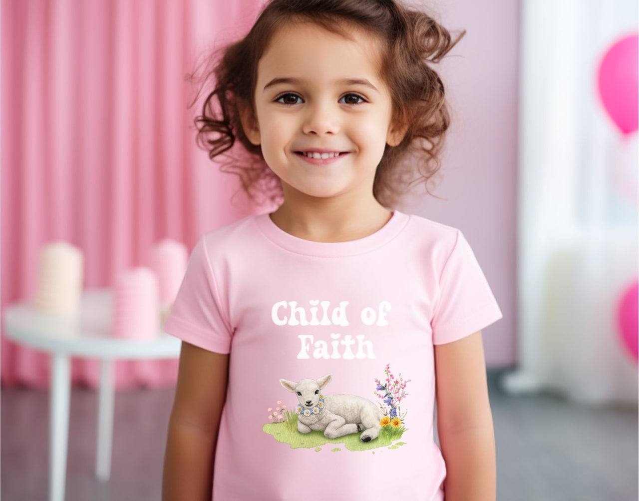 Child of Faith Toddler Short Sleeve T-Shirt - My Faith My Father