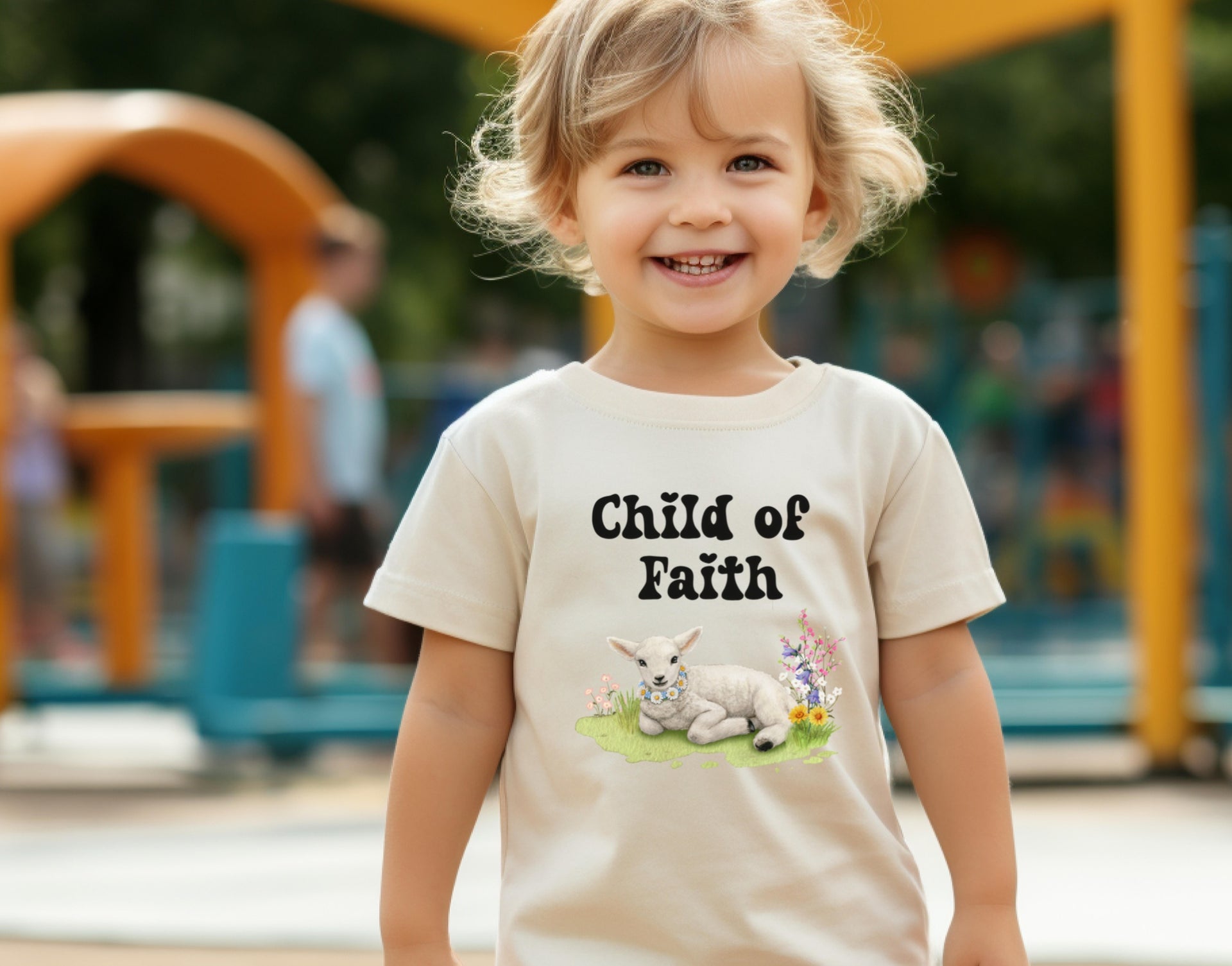 Child of Faith Toddler Short Sleeve T-Shirt - My Faith My Father